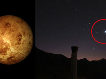 Increible, se observa el planeta Venus con total claridad !